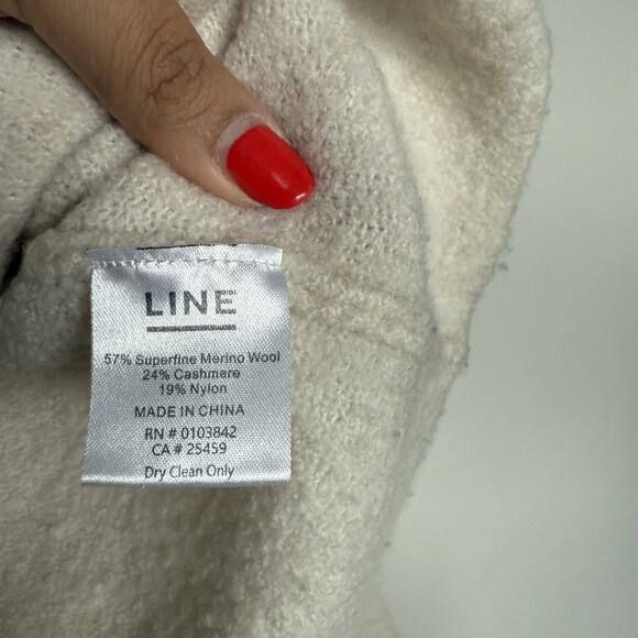 Womens Superfine Merino Wool Cashmere Sweater XS Minimalist Capsule Old Money - Picture 4 of 5